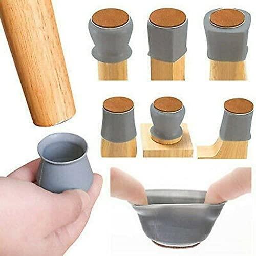 FlexiSlide™ Silicone Chair Leg Protectors