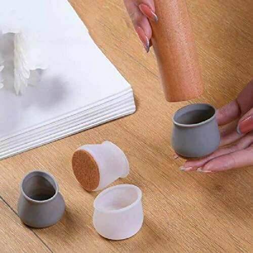 FlexiSlide™ Silicone Chair Leg Protectors