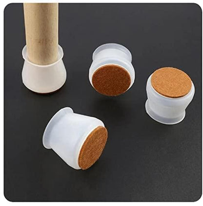 FlexiSlide™ Silicone Chair Leg Protectors